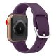 8. Silikonarmband APS für Apple Watch 38/40/41mm Armband Uhrenarmband - Gelb