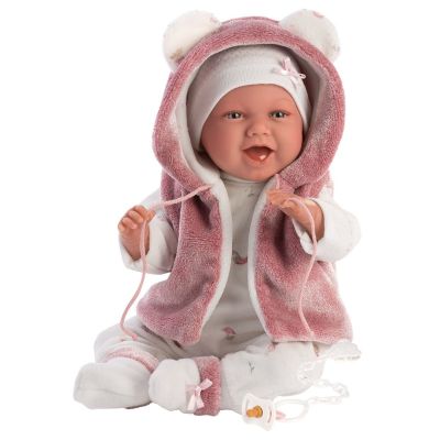 3. Llorens LL-74070 Babypuppe, lachend, Mimi 42 cm