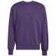 Herren adidas Essentials Feelcozy Fleece-Sweatshirt Lila JX3313