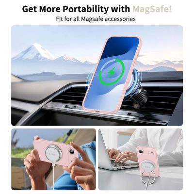 5. Tech-Protect Silikon MagSafe Hülle für iPhone 17 Air - Pink