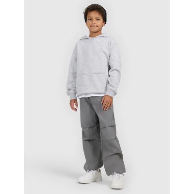 11. Jungen-Sweatshirt mit Kapuze, offen, 4F 4FJWMM00TSWSM1860-25M