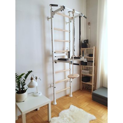 18. Turnleiter-Haltegriffe, Kinderzubehör, weiße Matte, Bank K 413