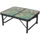 17. Klappbarer Campingtisch 60 x 45 x 25/56 cm Blume