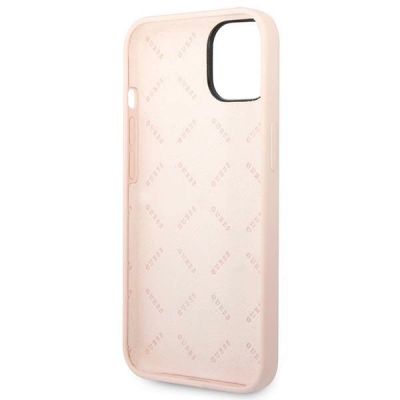 7. Guess GUHCP14MSLTGP iPhone 14 Plus 6.7" pink/pink Hardcase Silikondreieck