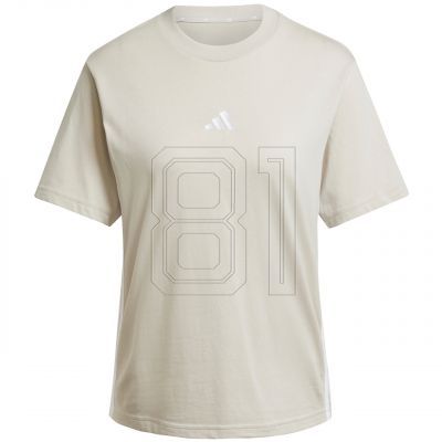 adidas Essentials 3-Streifen Baumwoll-T-Shirt W JE1237
