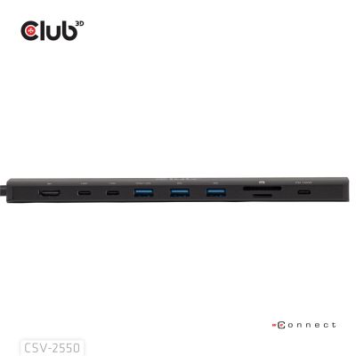 6. NB ACC 10-in-1 USB-C 140W Dockingstation CSV-2550 CLUB3D