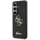 2. Guess Fixed Glitter Big 4G Metal Logo Hülle für Samsung Galaxy S26 - Schwarz