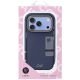 5. Uniq Coehl Mirelle Magnetische Ladehülle für iPhone 18 Pro / 17 Pro - blau