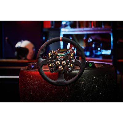 3. Asetek SimSports GT Comfort+ - runde Felge, schwarz