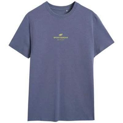 2. Herren T-Shirt 4F M2961 Denim 4FWAW25TTSHM2961 32S