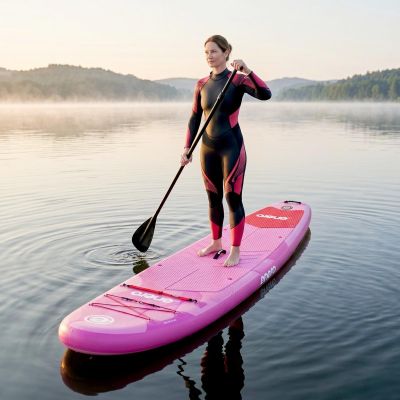 14. SET - 150 kg aufblasbares SUP-Board ENERO 320x81x15 cm