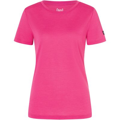 3. Damen-T-Shirt SUPER.NATURAL W The Essential Tee in Rosa