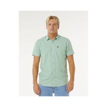 Herren RIP CURL Vaporcool Aerotech Kurzarmhemd Grün