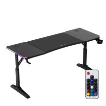 Huzaro Hero 4.6 RGB Schwarzer Gaming-Schreibtisch