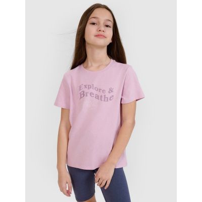 3. T-Shirt 4F Jr 4FJWSS25TTSHF1854-52S