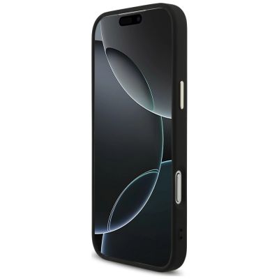 5. Guess 4G Triangle Logo MagSafe Hülle für iPhone 18 Pro Max / 17 Pro Max, schwarz – gold