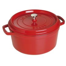STAUB 40509-852-0 runder Gusseisentopf - rot 6,7 l