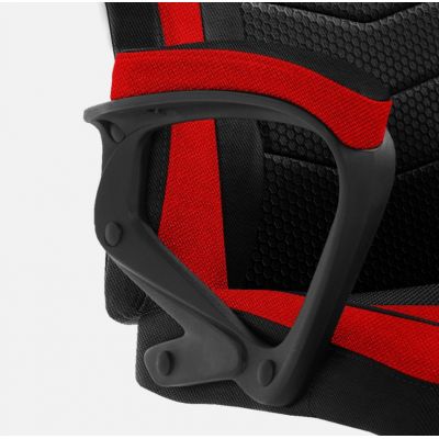13. Huzaro FORCE 2.5 Gaming-Stuhl aus rotem Netzgewebe