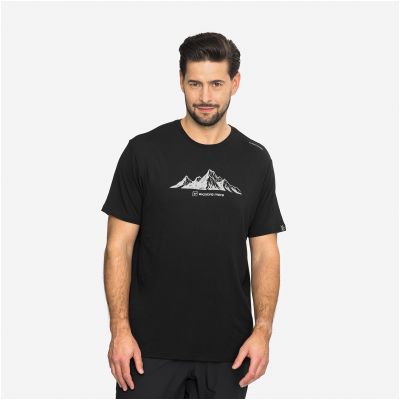 Herren-T-Shirt VIKING Lenta Bamboo Light Man, schwarz