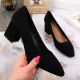 9. Sergio Leone W SK358A schwarze Pumps mit hohem Absatz 