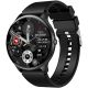 VELTORI VT160-1 Smartwatch Schwarzes Silikonarmband