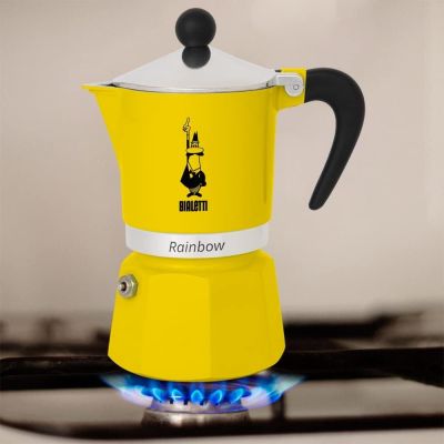 2. Bialetti Rainbow 6tz Kaffeemaschine Gelb