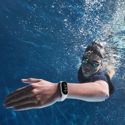 10. Xiaomi SmartBand 10 Silber AMOLED 4,37 cm (1,72") Silber