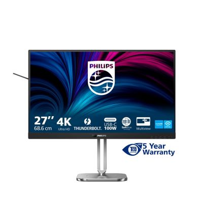 3. Philips 6000 Serie 27B2U6903/00 Computermonitor 68,6 cm (27 Zoll) 3840 x 2160 Pixel 4K Ultra HD LED Anthrazit