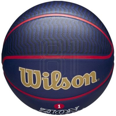 3. Wilson NBA Player Icon Zion Williamson Outdoor-Ball WZ4008601XB7