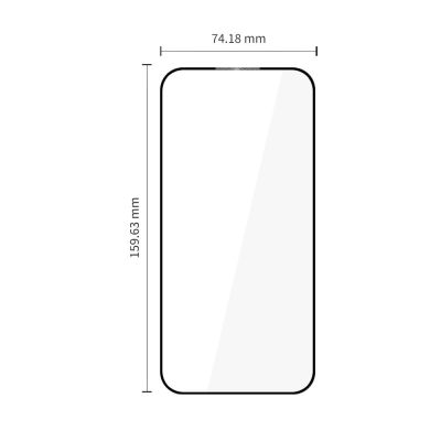 2. Tech-Protect Glass Fit+ 2er-Pack Panzerglas für OnePlus Nord 6 – Schwarz