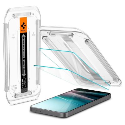 9. Spigen Glas.TR "Ez Fit" Panzerglas 2er-Pack für Samsung Galaxy A36 5G - Transparent