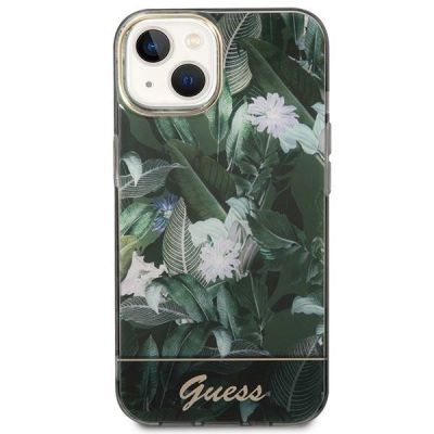 3. Guess GUHCP14MHGJGHA iPhone 14 Plus 6,7" grün/grüne Hardcase Jungle Collection