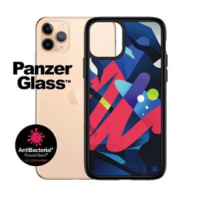 2. PanzerGlass ClearCase antibakterielle Mikael B Limited Artist Edition Hülle für iPhone 11 Pro Max – mehrfarbig