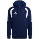 2. adidas Tiro 26 League Sweatshirt-Kapuzenpullover mit durchgehendem Reißverschluss für Herren, Marineblau, KF3320