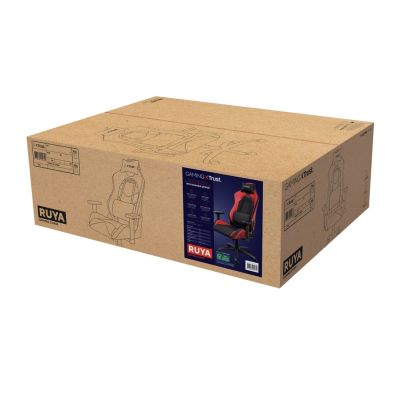 6. Trust GXT 714R Ruya Red Gaming-Stuhl