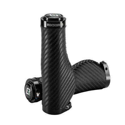 Rockbros Bike Grips Twisted Ergonomische Anti-Rutsch-Griffe - Schwarz