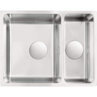 1,5-Becken-Edelstahl-Unterbauspüle ZPE_050C 5908212048436