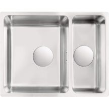 1,5-Becken-Edelstahl-Unterbauspüle ZPE_050C 5908212048436