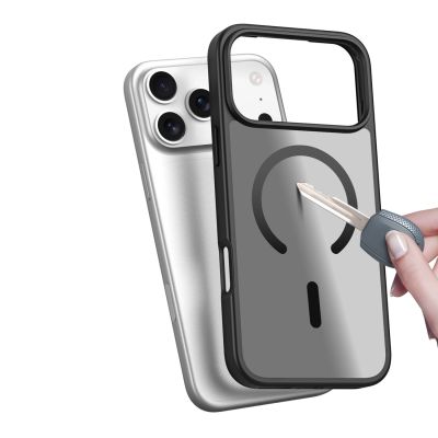 7. Dux Ducis Yind iPhone 17 Pro Max Hülle kompatibel mit MagSafe - Schwarz