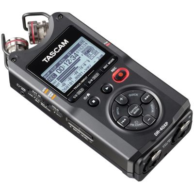 9. Tascam DR-40XP - Tragbarer Digitalrekorder mit USB-Audioschnittstelle