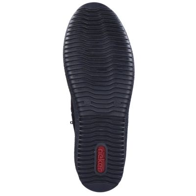 19. Rieker W R237 wasserdichte Nubukstiefel mit Schaffellfutter