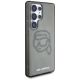 4. Karl Lagerfeld Strasssteine ​​Karl Head Logo Samsung Galaxy S25 Ultra schwarze Hülle