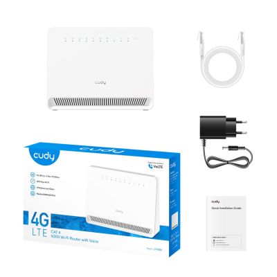 5. CUDY LT400V Wi-Fi 4G N300 Router mit Sprachfunktion