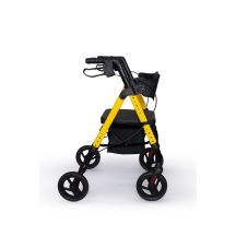 Vierrädriger Rollator Marseille, gelb RF-617/Ż REHAFUND