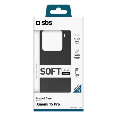 2. SBS Instinct Hülle für Xiaomi 15 Pro – Schwarz