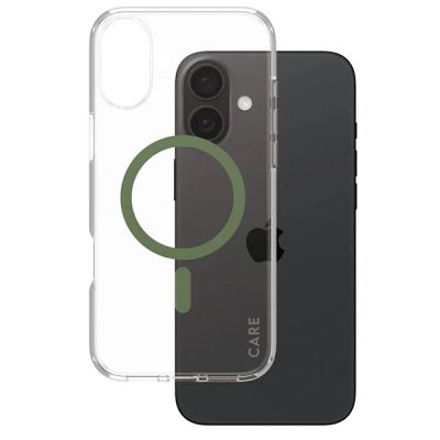 2. CARE by PanzerGlass Flagship Case iPhone 16 Plus 6,7" grün/grün MagSafe 1371