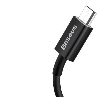 3. Baseus Superior USB-A / Micro-USB 2A-Kabel 2 m – schwarz