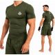 Herren-Kompressionsshirt ARMY GREEN COMBATWEAR | DBX Bushido