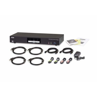 5. ATEN CS1942DP KVM/Audio/USB-Switch - 2 Ports