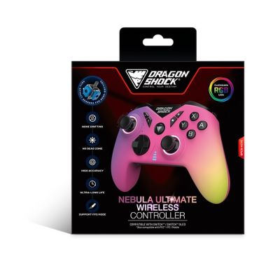 7. Dragonshock Nebula Ultimate Mehrfarbiges Bluetooth-Gamepad für Nintendo Switch